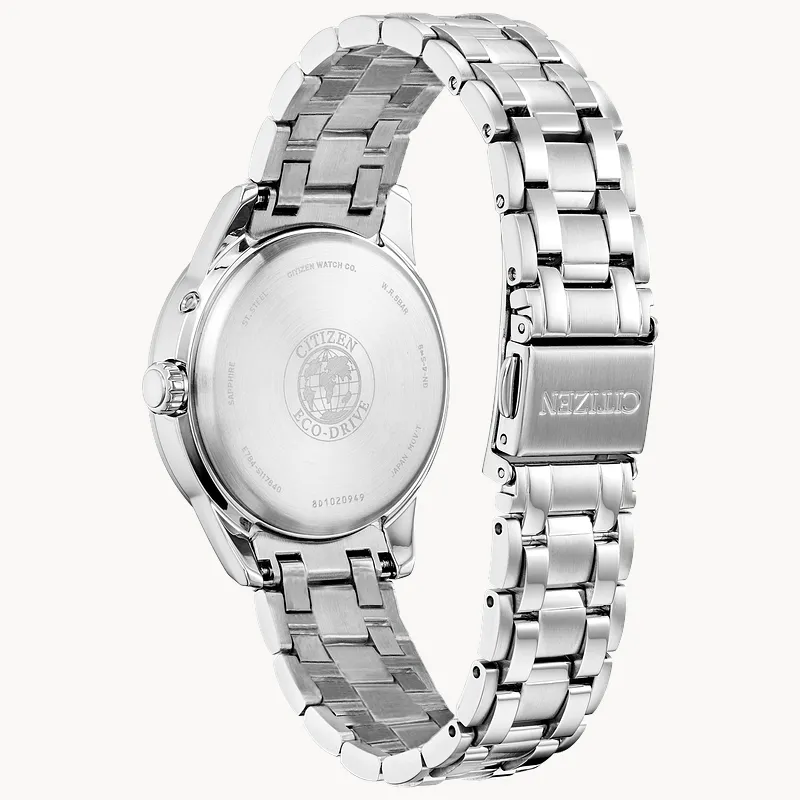 逆輸入★Citizen World Time Ladies Eco-Drive White Dial Watch Citizen World Time Ladies Eco-Drive White Dial Watch | CITIZEN